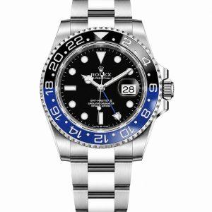 Rolex 126710BLNR Batman 40mm luxury watch isolated white background product display