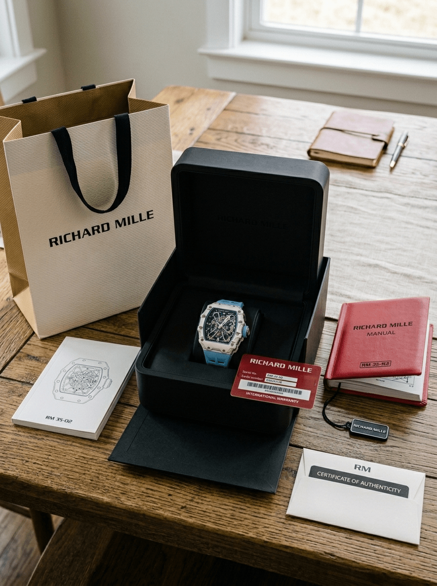 RM35-03 watch full complete box and papers RM35-03 watch full complete box and papers