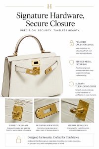 hermès kelly mini 19 white croc embossed top handle bag with gold hardware, luxury designer shoulder crossbody bag for women