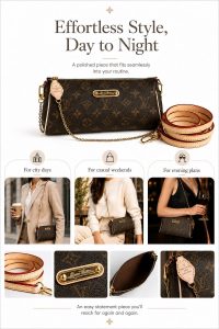 Louis Vuitton Monogram Pochette Bag – Elegant Shoulder & Crossbody Purse auto draft