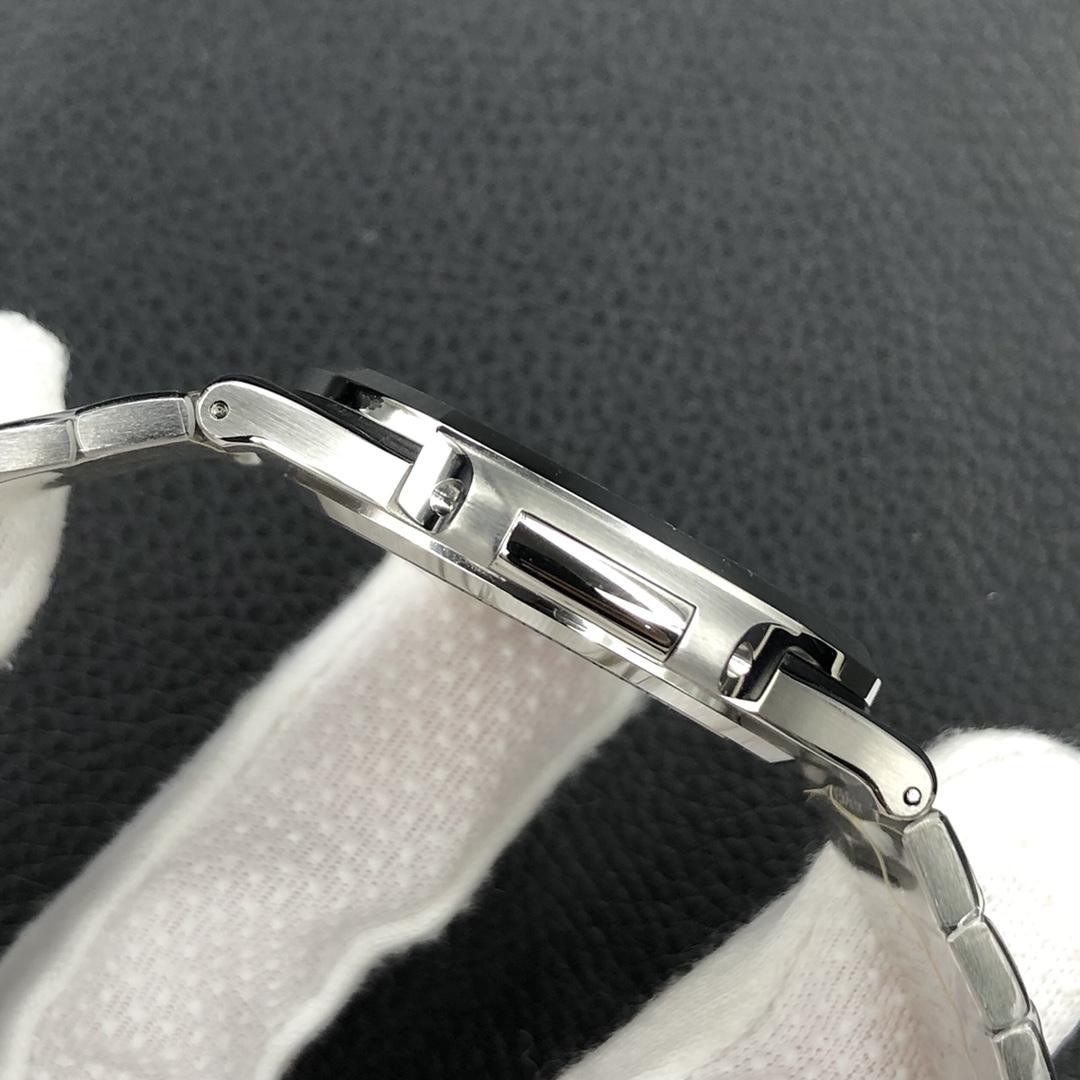 5711 stainless steel homage watch case side texture detail 5711 stainless steel homage watch case side texture detail