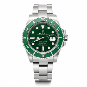 rolex submariner green ceramic bezel automatic diving watch ref.126610lv
