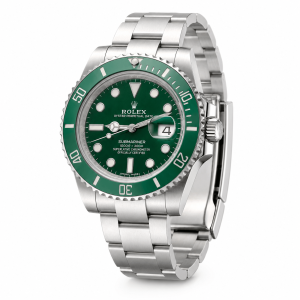 rolex submariner green ceramic bezel automatic diving watch ref.126610lv