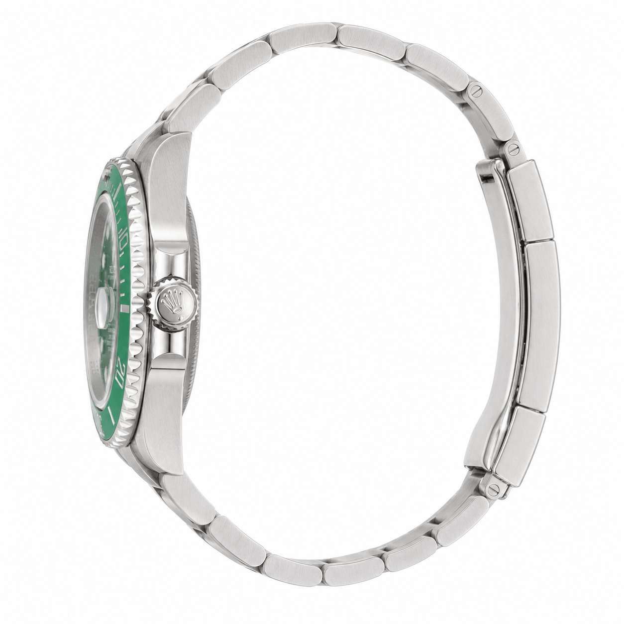 rolex submariner green ceramic bezel automatic diving watch ref.126610lv