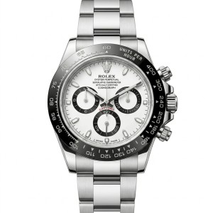 rolex daytona 126500ln panda watch front view
