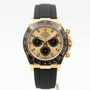 Rolex 126518LN white dial watch front view