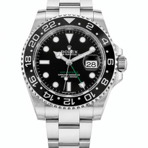 Rolex 116710LN watch 40mm stainless steel full view on clean white background