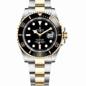 Rolex 126613LN 41mm elite status diver watch isolated premium white background product render