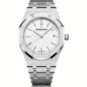 Audemars Piguet Royal Oak 41mm watch clean white background product shot