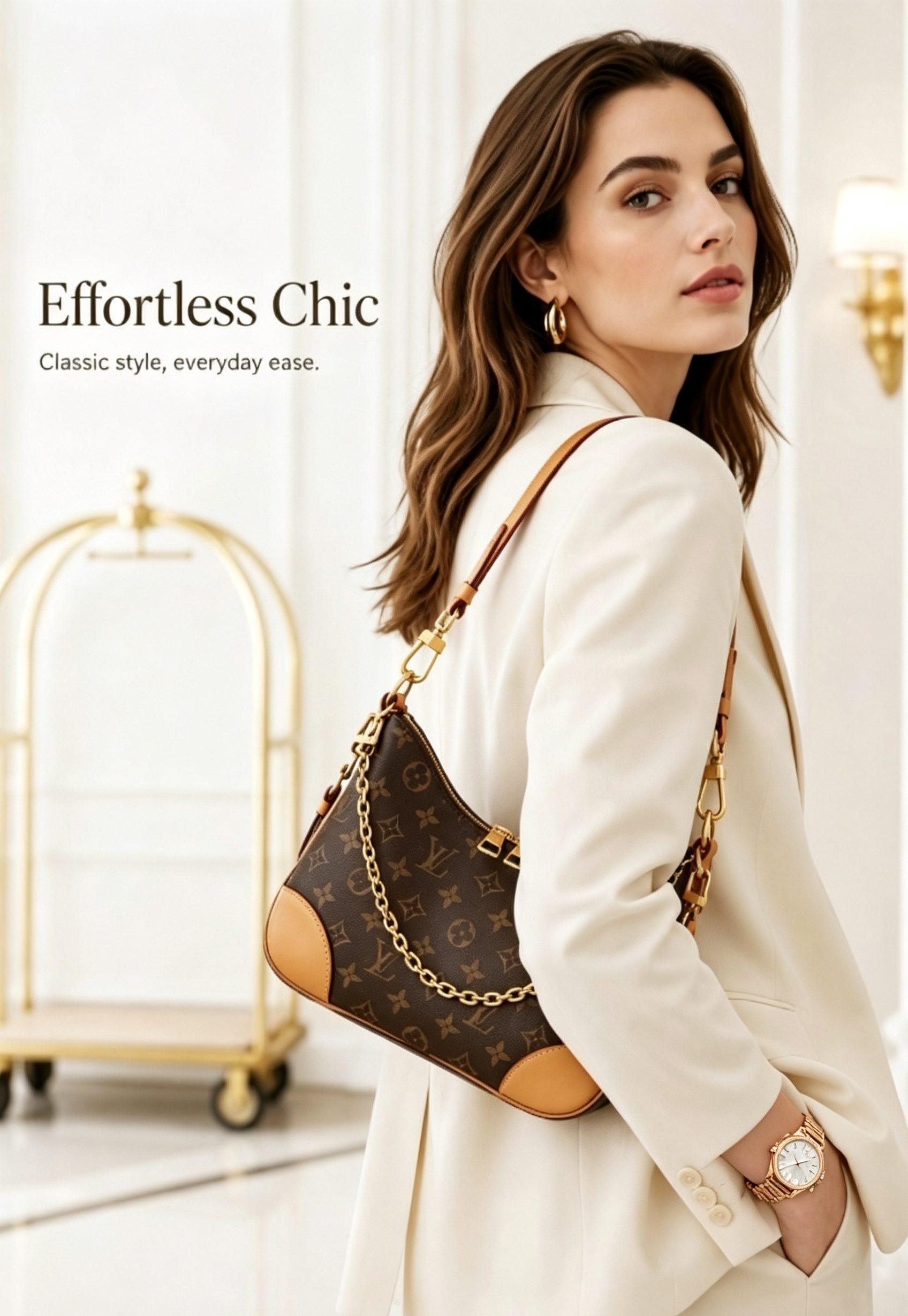 Daily outfit matching of Rolex watch and LV tote bag
